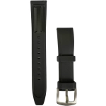 PULSERA SILICONE HIGH QUALITY BLACK SIZE 20MM-22MM - Imagen 2