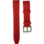 PULSERA SILICONE HIGH QUALITY RED SIZE 20MM-22MM