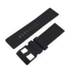 PULSERA CUERO PREMIUM QUALITY BLACK SIZE 22MM-32MM - Imagen 2