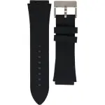 PULSERA SILICONE FOR GUESS WATCH BLACK SIZE 22MM