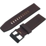 PULSERA CUERO PREMIUM QUALITY BROWN SIZE 24MM - Imagen 2