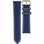 PULSERA DE CUERO/LONA HIGH QUALITY BLUE SIZE 22MM - Imagen 2