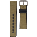 PULSERA RESINA/LONA PREMIUM QUALITY BEIGE SIZE 20MM-24MM