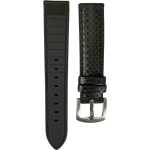 PULSERA SILICONE PREMIUM QUALITY CARBON FIBER SIZE 20MM-22MM - Imagen 2