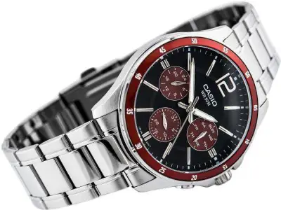 RELOJ CASIO ANALOGO CABALLERO MTP-1374D-5AV - Imagen 2