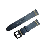 PULSERA CUERO PREMIUM QUALITY BLUE SIZE 20MM-22MM - Imagen 2