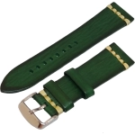 PULSERA CUERO PREMIUM QUALITY GREEN SIZE 20MM - Imagen 2