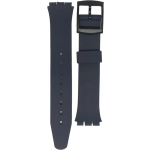 PULSERA SILICONE FOR SWATCH WATCH BLUE SIZE 17MM