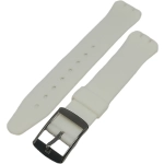 PULSERA SILICONE FOR SWATCH WATCH WHITE SIZE 17MM - Imagen 2