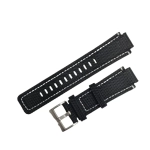 PULSERA CUERO PREMIUM QUALITY FOR TIMEX COMPAS BLACK - Imagen 2