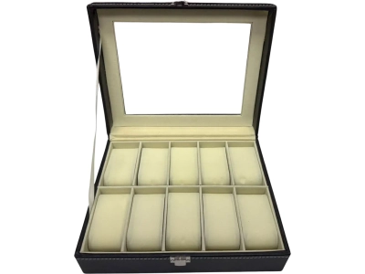 CAJA ORGANIZADORA PARA RELOJES 10 PCS. EBX-10-1