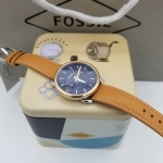 FOSSIL TAILOR DATE-DAY HONEY LEATHER STRAP WATCH FOR WOMEN - Imagen 3