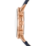 FOSSIL TOWNSMAN CHRONOGRAPH BLUE LEATHER WATCH FOR MEN - Imagen 2