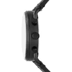 FOSSIL COMMUTER CHRONOGRAPH BLACK LEATHER STRAP WATCH FOR MEN - Imagen 2