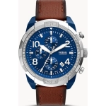 FOSSIL BRONSON CHRONOGRAPH LUGGAGE LEATHER WATCH FOR MEN
