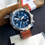 FOSSIL BRONSON CHRONOGRAPH LUGGAGE LEATHER WATCH FOR MEN - Imagen 3