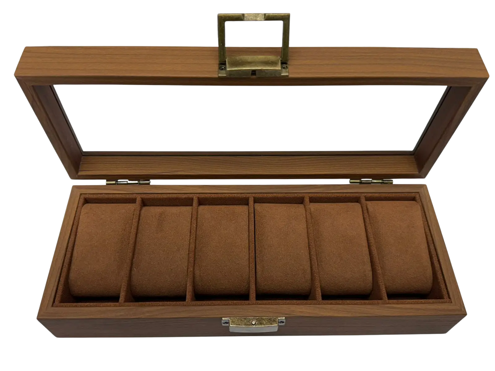 VBX-6 (1) CAJA VINTAGE ORGANIZADORA DE RELOJES MDF 6 PCS. VBX-6 - Imagen 1