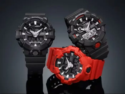 RELOJ G-SHOCK ANALOGO/DIGITAL CABALLERO GA-700-4A - Imagen 2