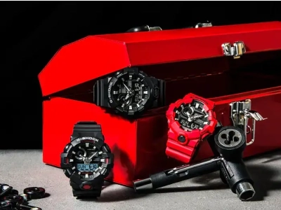 RELOJ G-SHOCK ANALOGO/DIGITAL CABALLERO GA-700-4A - Imagen 4