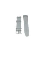 SILICONE STRAP FOR SWATCH NEW GENT, NEW CHRONO CLEAR COLOR SIZE 19MM - Imagen 3