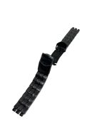STAINLESS STEEL STRAP BLACK FOR SWATCH IRONY CHRONO, BIG, AUTOMATIC SIZE 19MM - Imagen 3